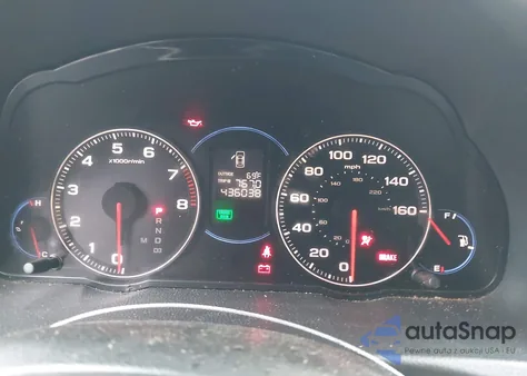 2004 Acura Tsx z USA, uszkodzony, nr VIN JH4CL96844C035827